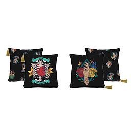 Set 2 Cojines Decorados (Frida Faces)