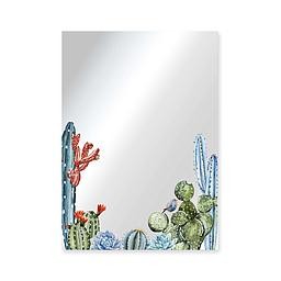 Espejo decorado 70x50 (Cactus)