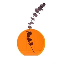 Metacrilato Flower Vase (Naranja)