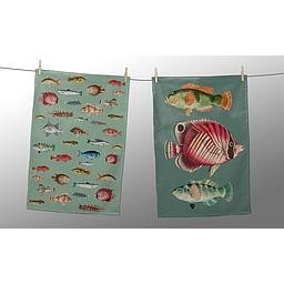 Set 2 Paños (Fish in the Ocean)
