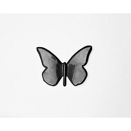 Mariposa de Cerámica (Negro)