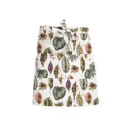 Delantal de Lino (Leaves)