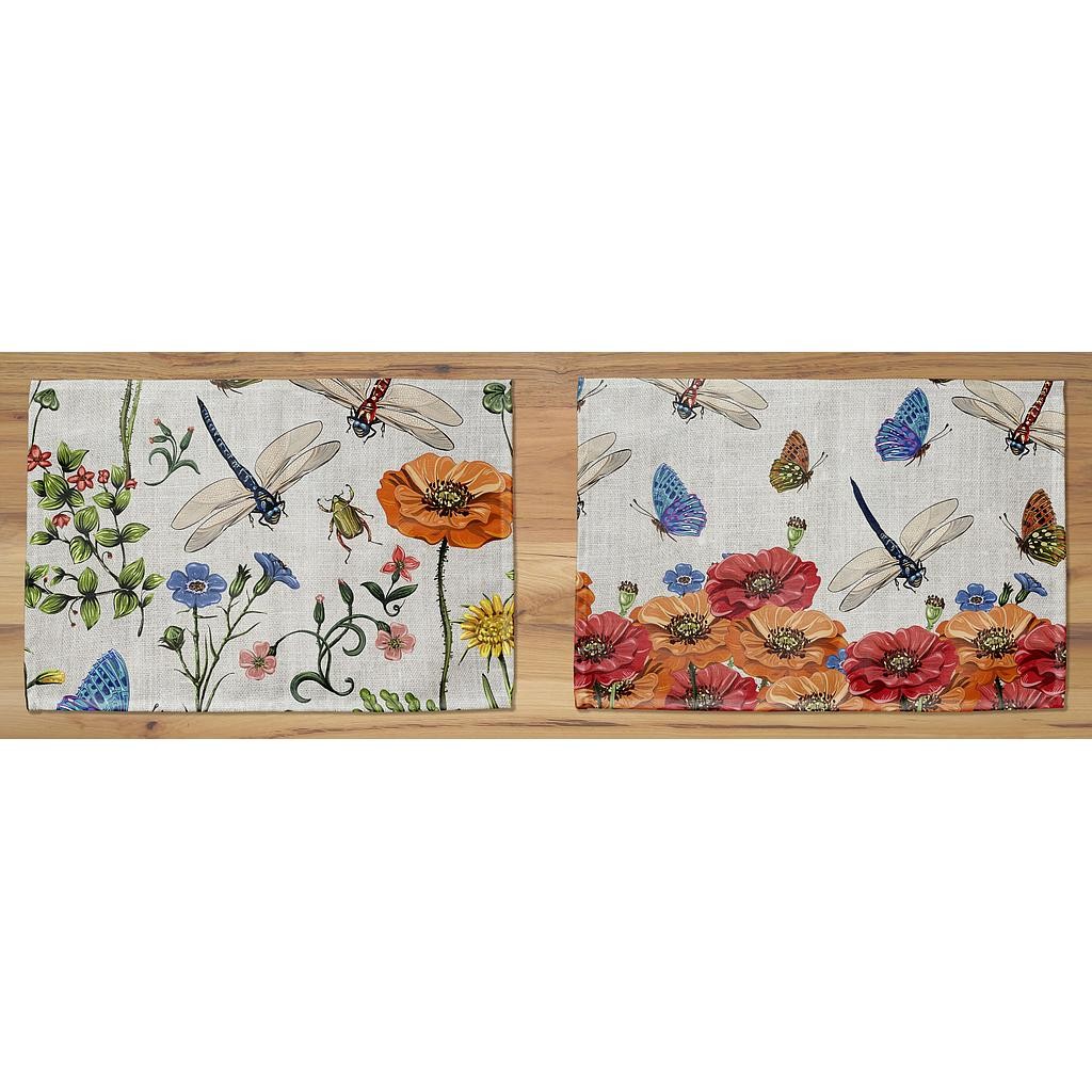 Set 2 Manteles Individuales Lino (Tierra Bella)