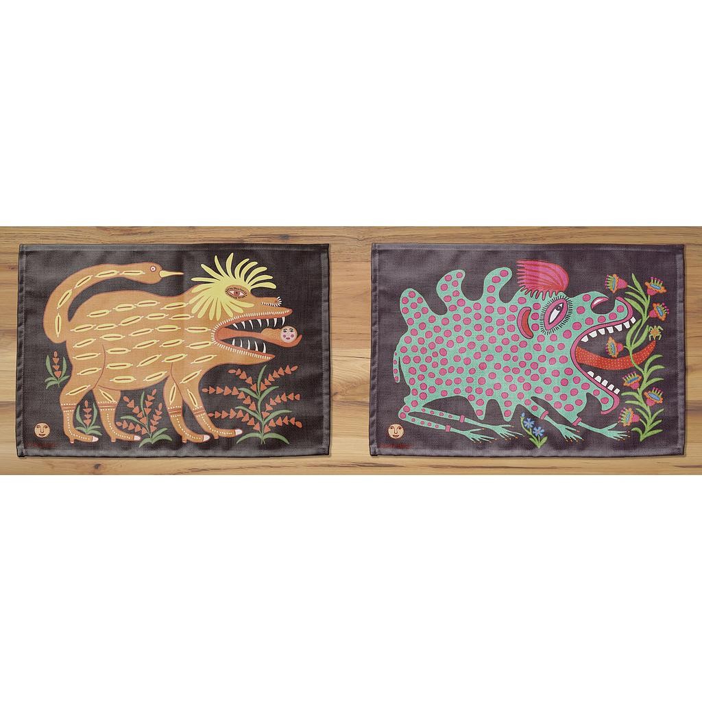 Set 2 Manteles Individuales Lino (Hut)