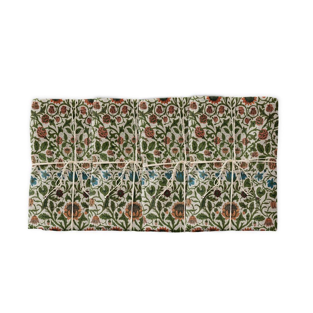 Linen Napkin Set (Williams Garden)
