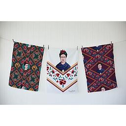 Set 3 paños (Frida Flowers Framed)