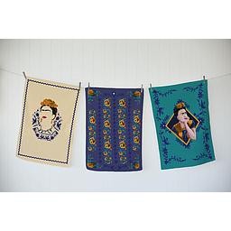 Set 3 paños (Frida Blue)