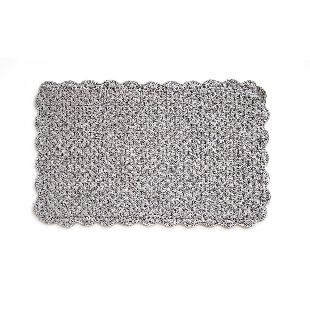 Knitted Rug 60x90 (Gris)