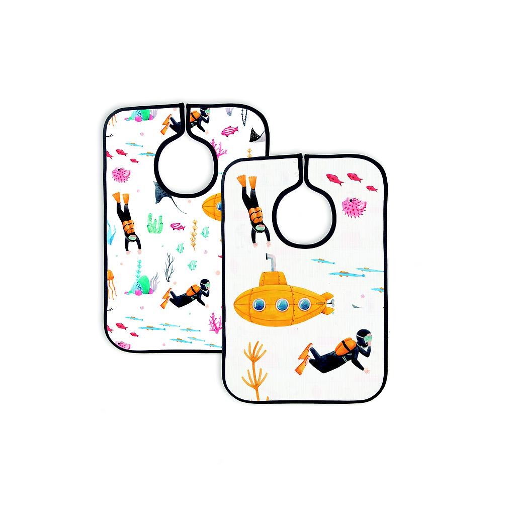 Set 2 Baberos (Submarine)