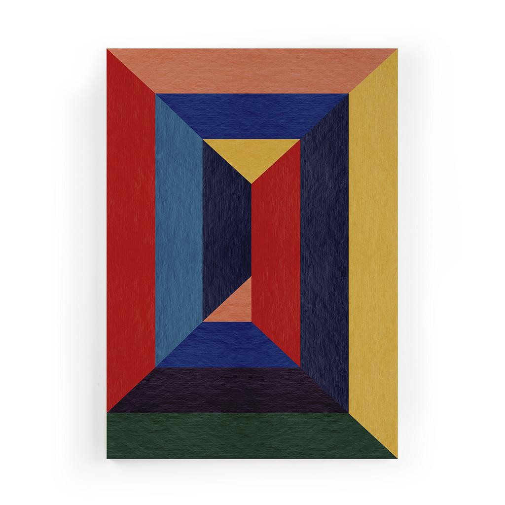 Lienzo 60x40 (Geometric Labyrinth)