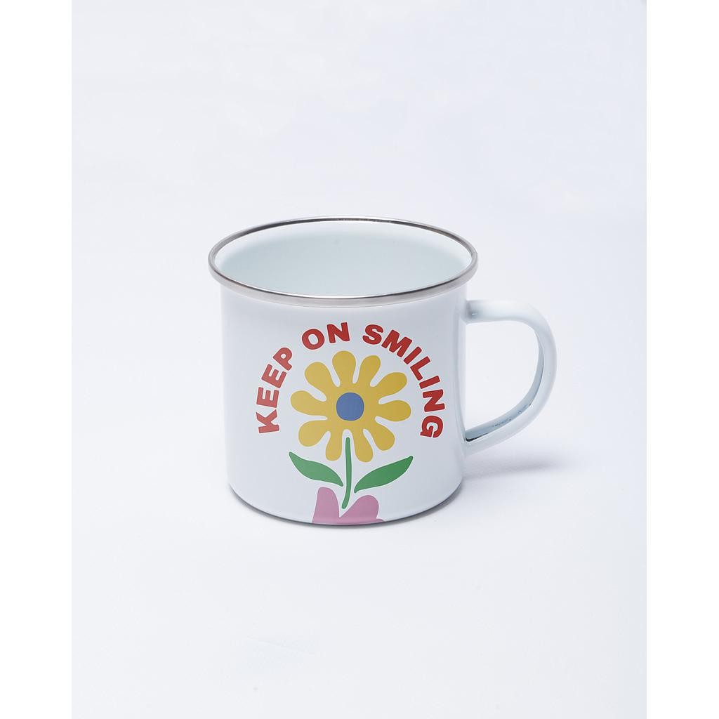 Peltre Mug (Keep on Smilling)
