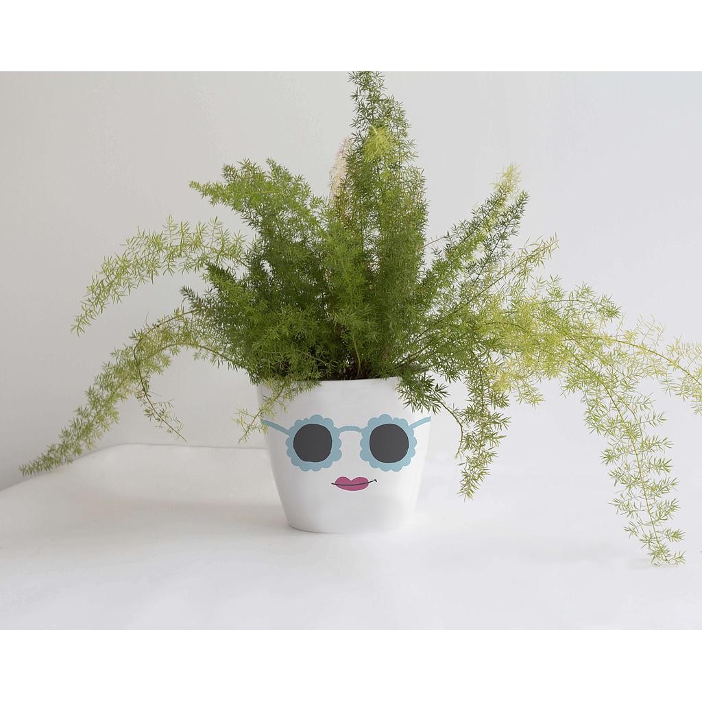Maceta decorada (Sunny Day)