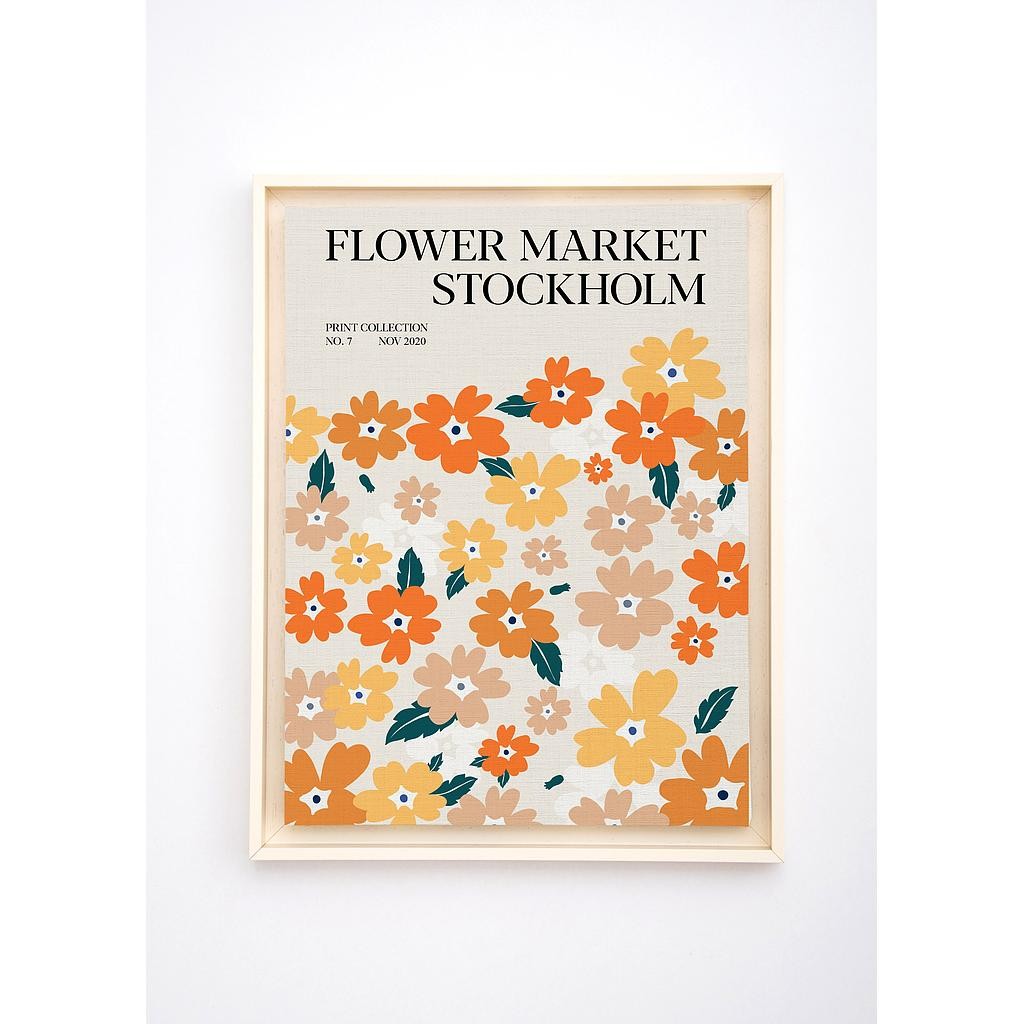 Floating Frame 60x40 (Flower Stockholm)