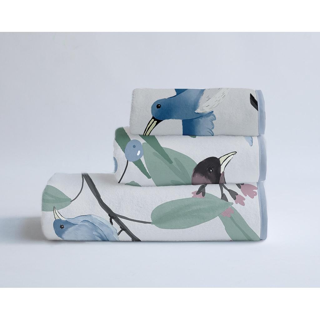 Toalla Hogar Rizo Plus (Tropical Birds )