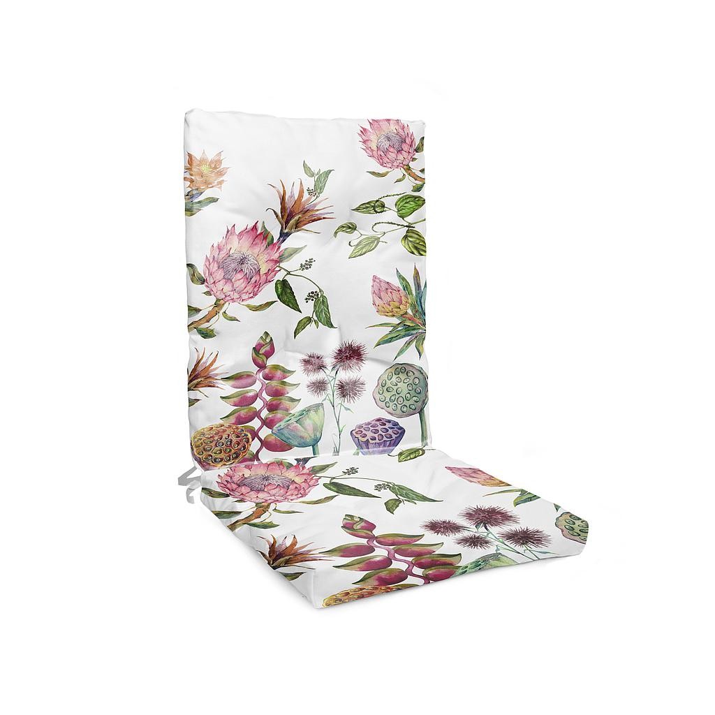 Cojin Silla 105x45 (Flores Salvajes)