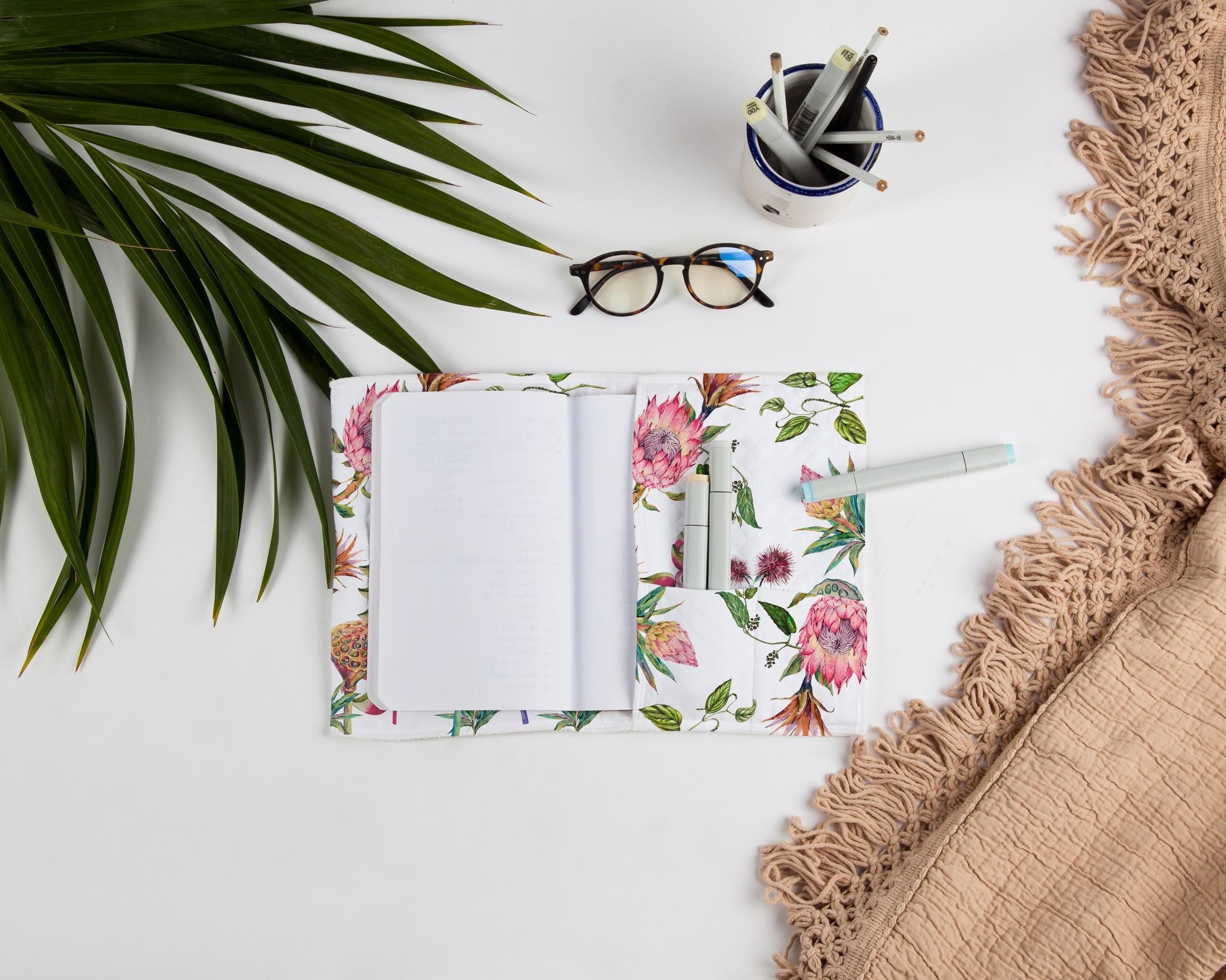 Porta Agendas (Flores Salvajes)
