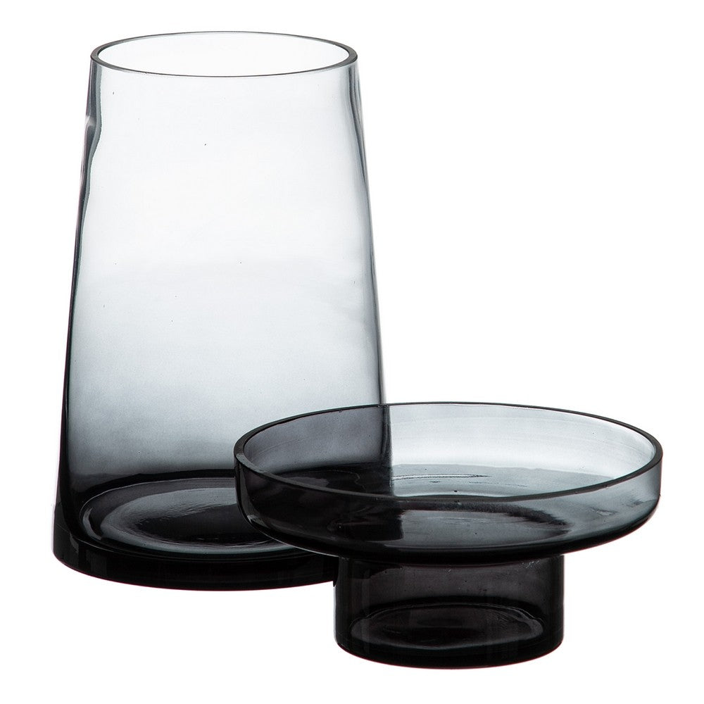 Glass Candle Holder