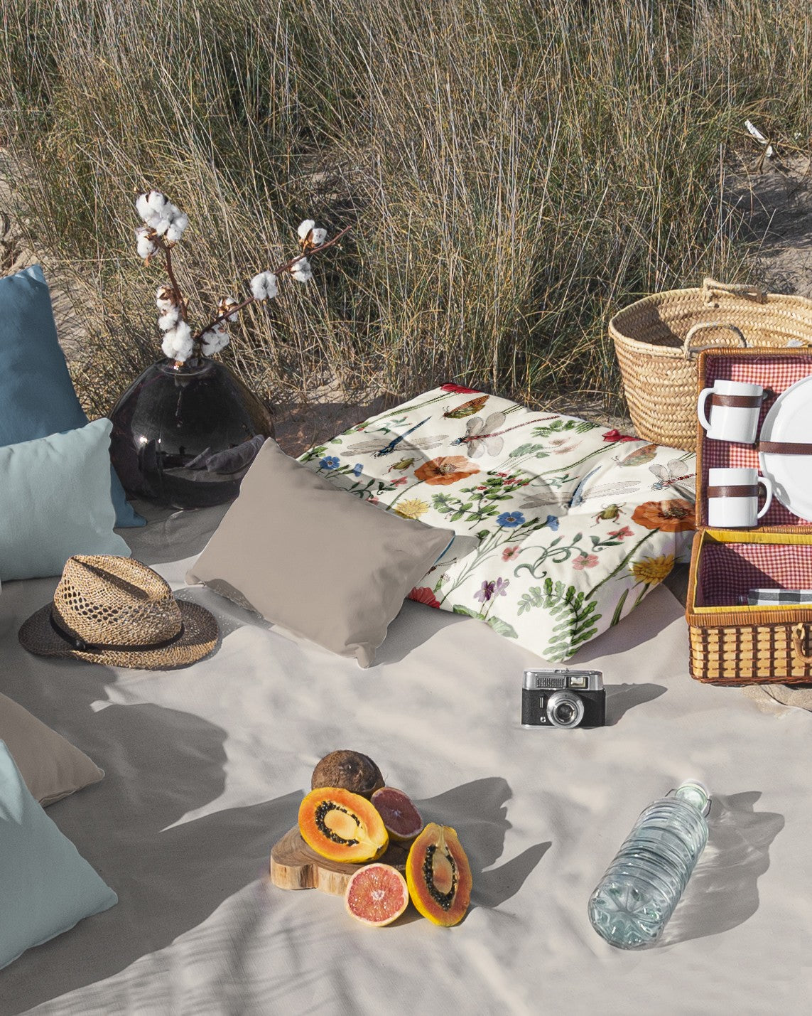 Cojin Suelo 80x60 OutdoorH (Tierra Bella)