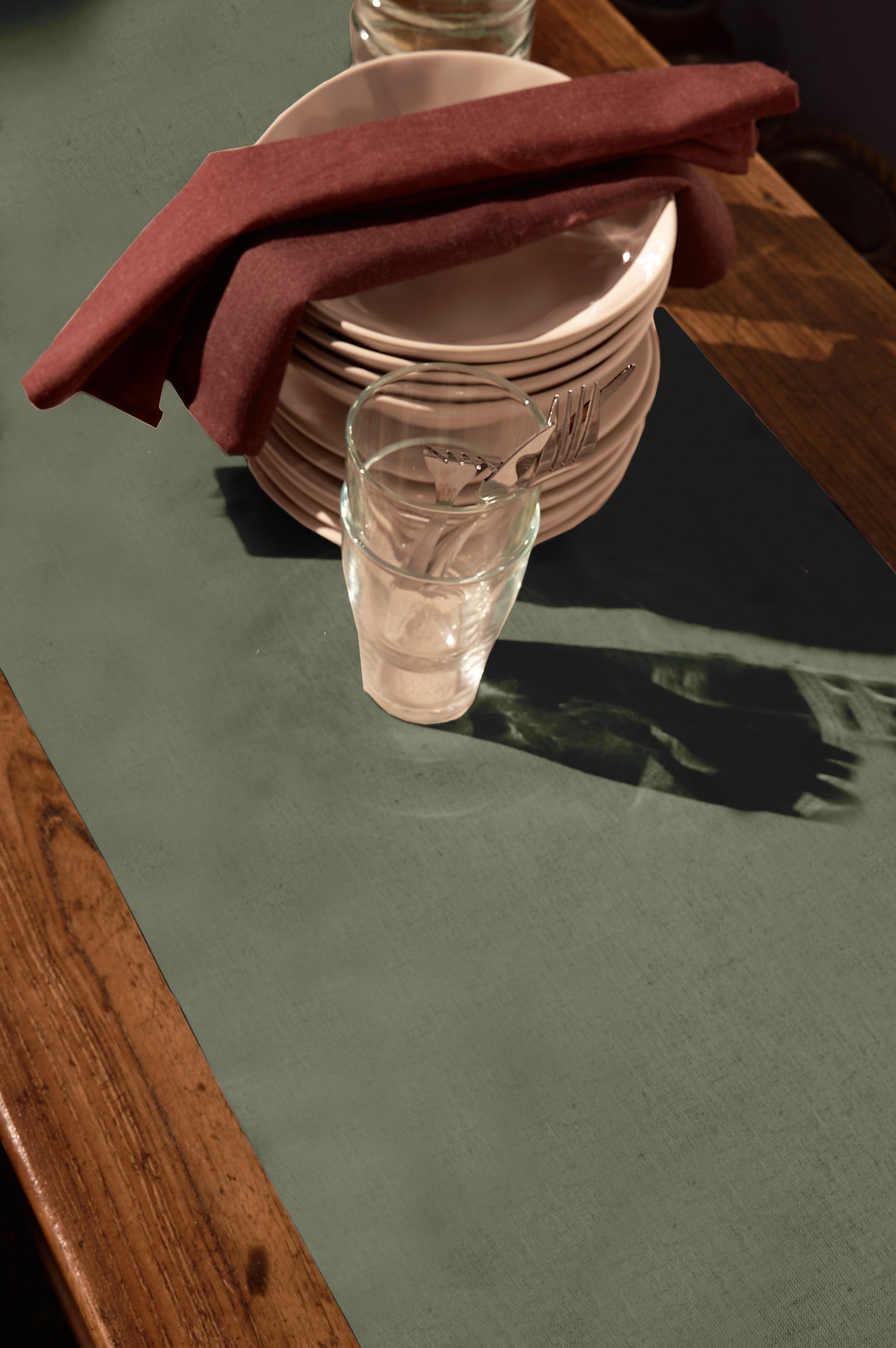 Chemin de table Stich 45x135 (Vert)