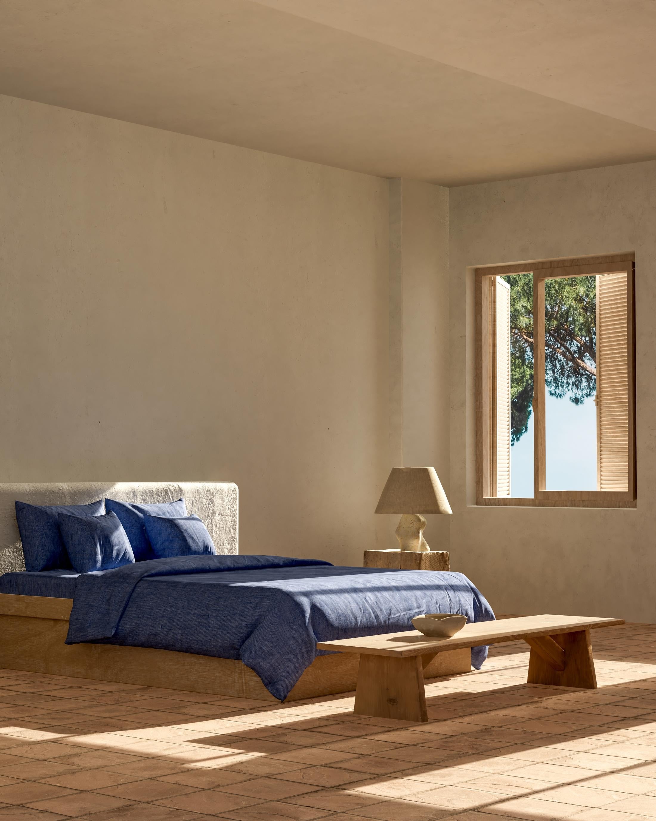 Housse de couette 150 x 220 + 1 quadrant (Bleu)