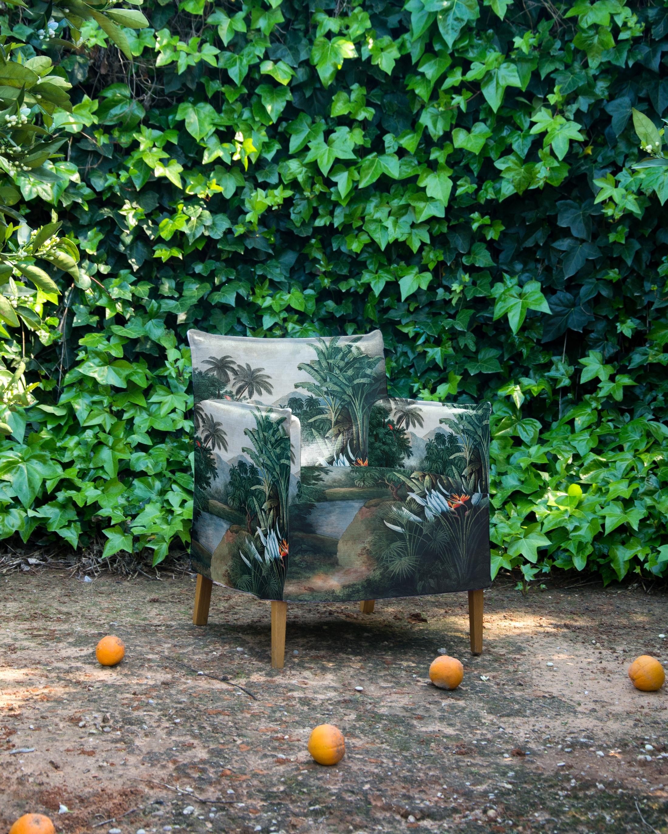 Fauteuil Sintra (Jungle Tropicale)