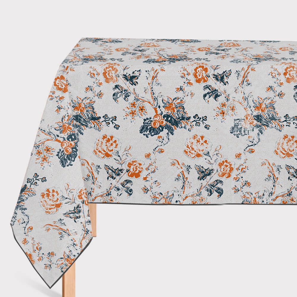 Mantel Antimanchas 140x200 (Vintage Flowers)