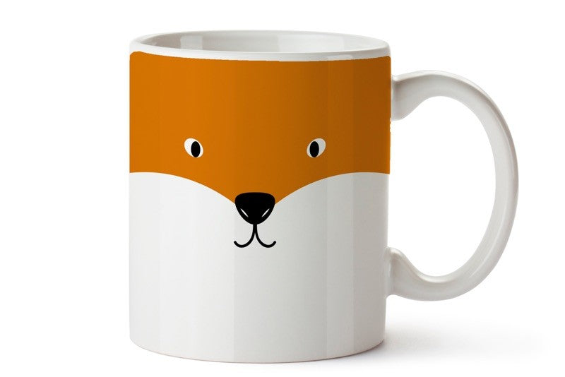 Taza decorada (Fox)
