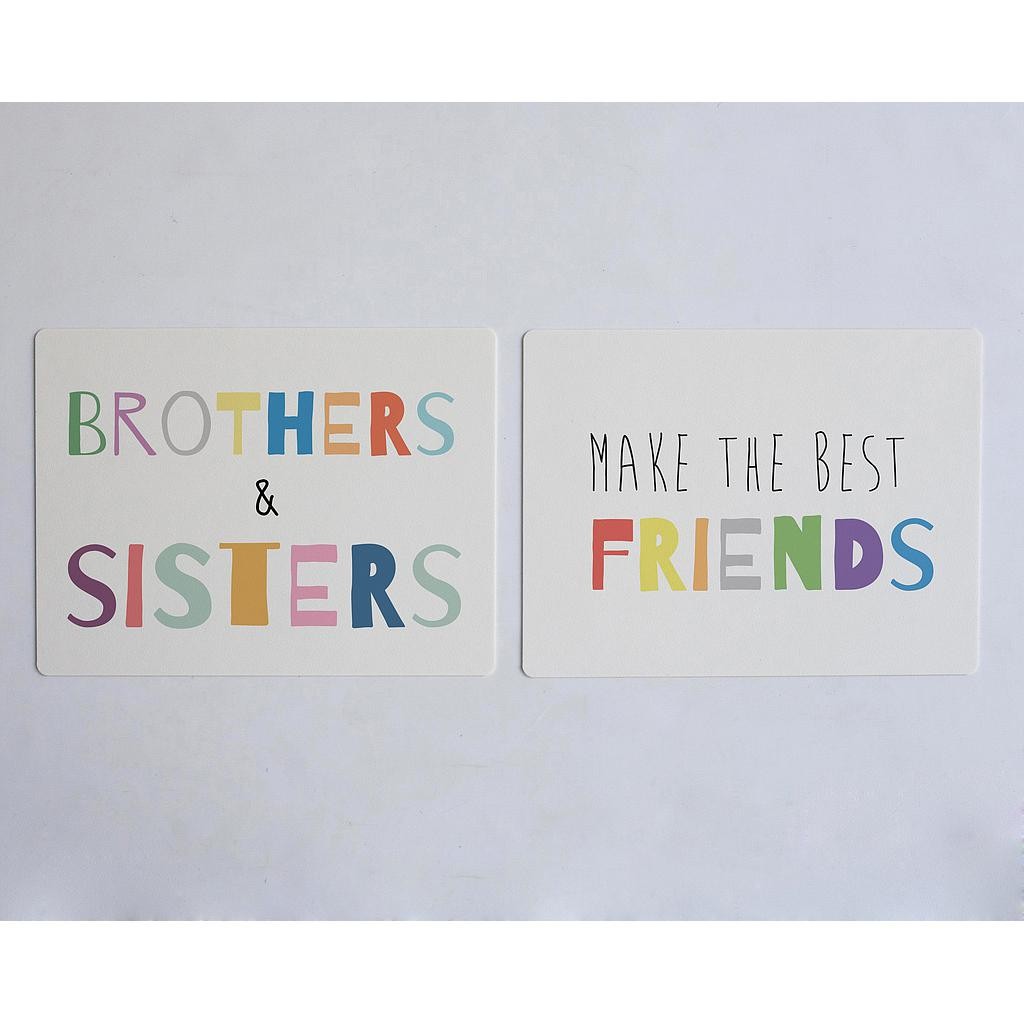 Set Mantel Individual (Brothers and Sisters)