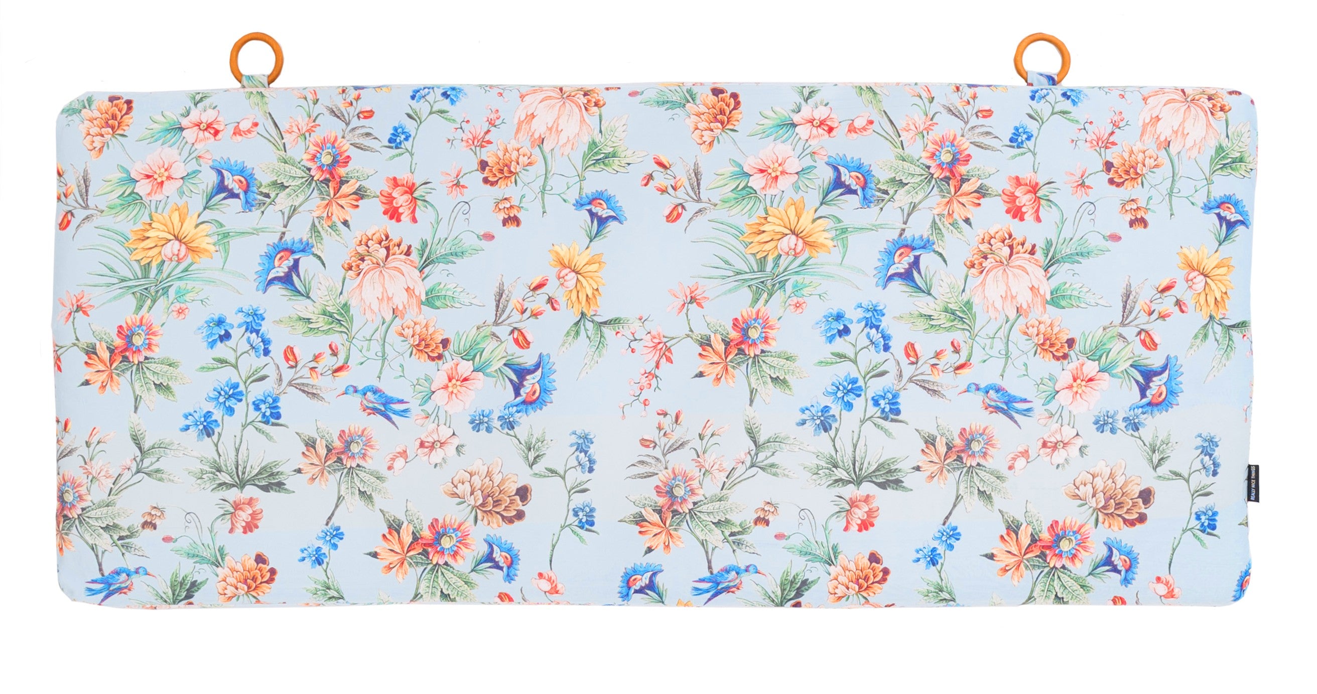 Velvet Fabric Headboard (Amazonia)