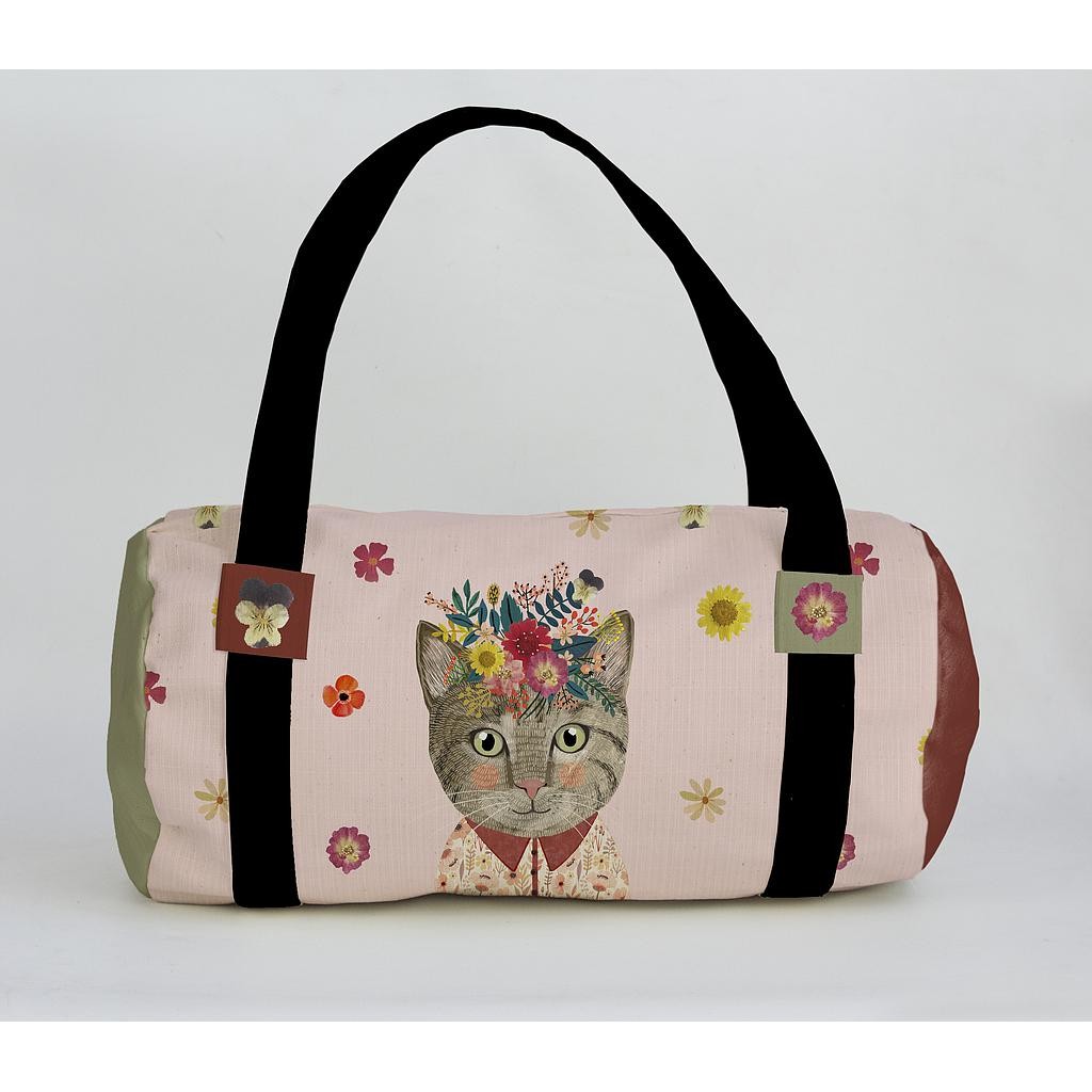 Weekend Bag Loose (Floral Cat)