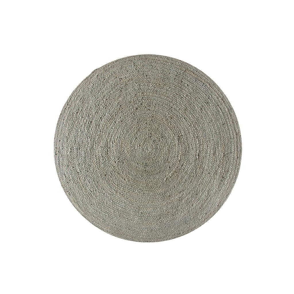 Colored Round Rug 90 (Grey)