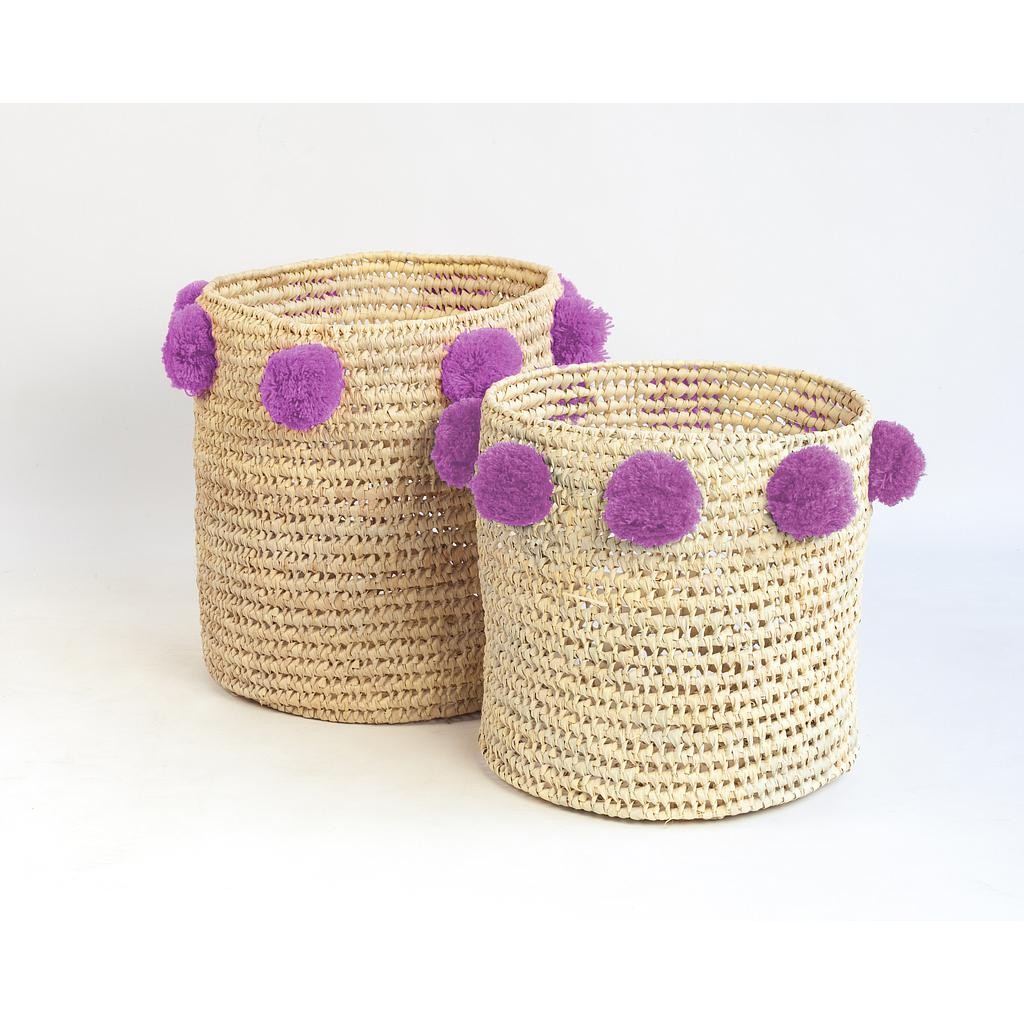 Set 2 Milo Basket (Purple)