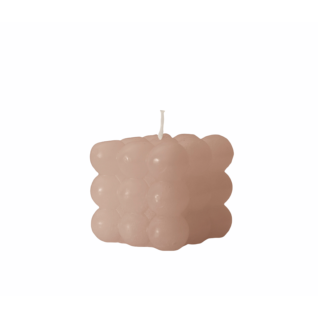 Bubble Candle (Pink)