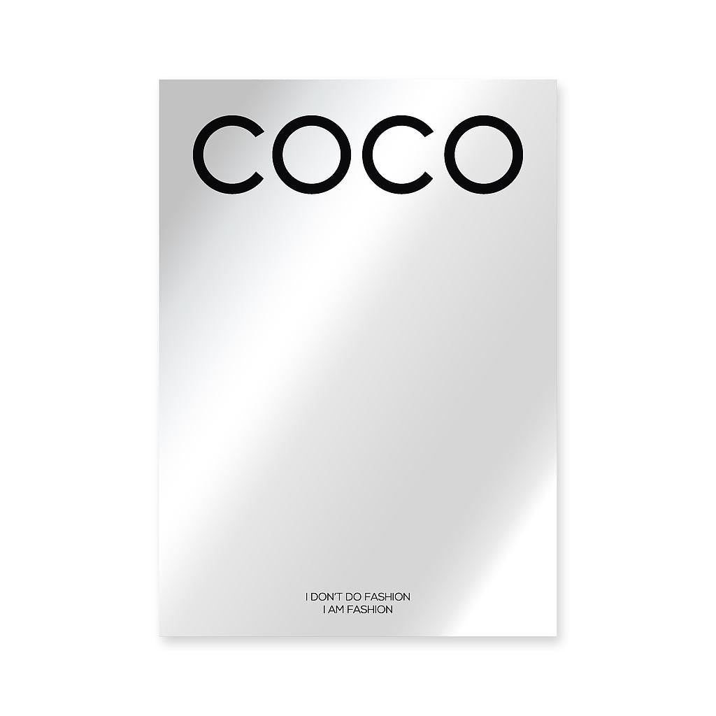 Espejo Copper 70x50 (Coco Chanel)