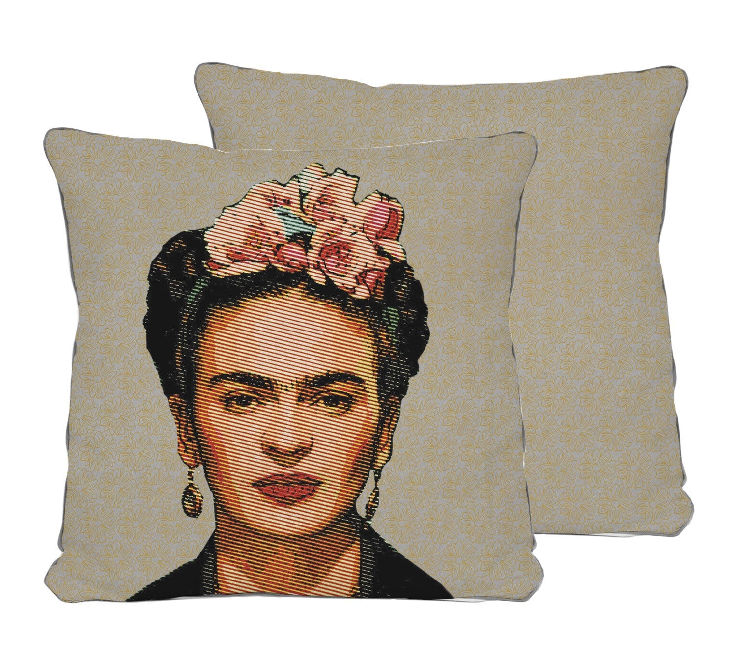 Cojin 45x45 (Frida Draw Grey)