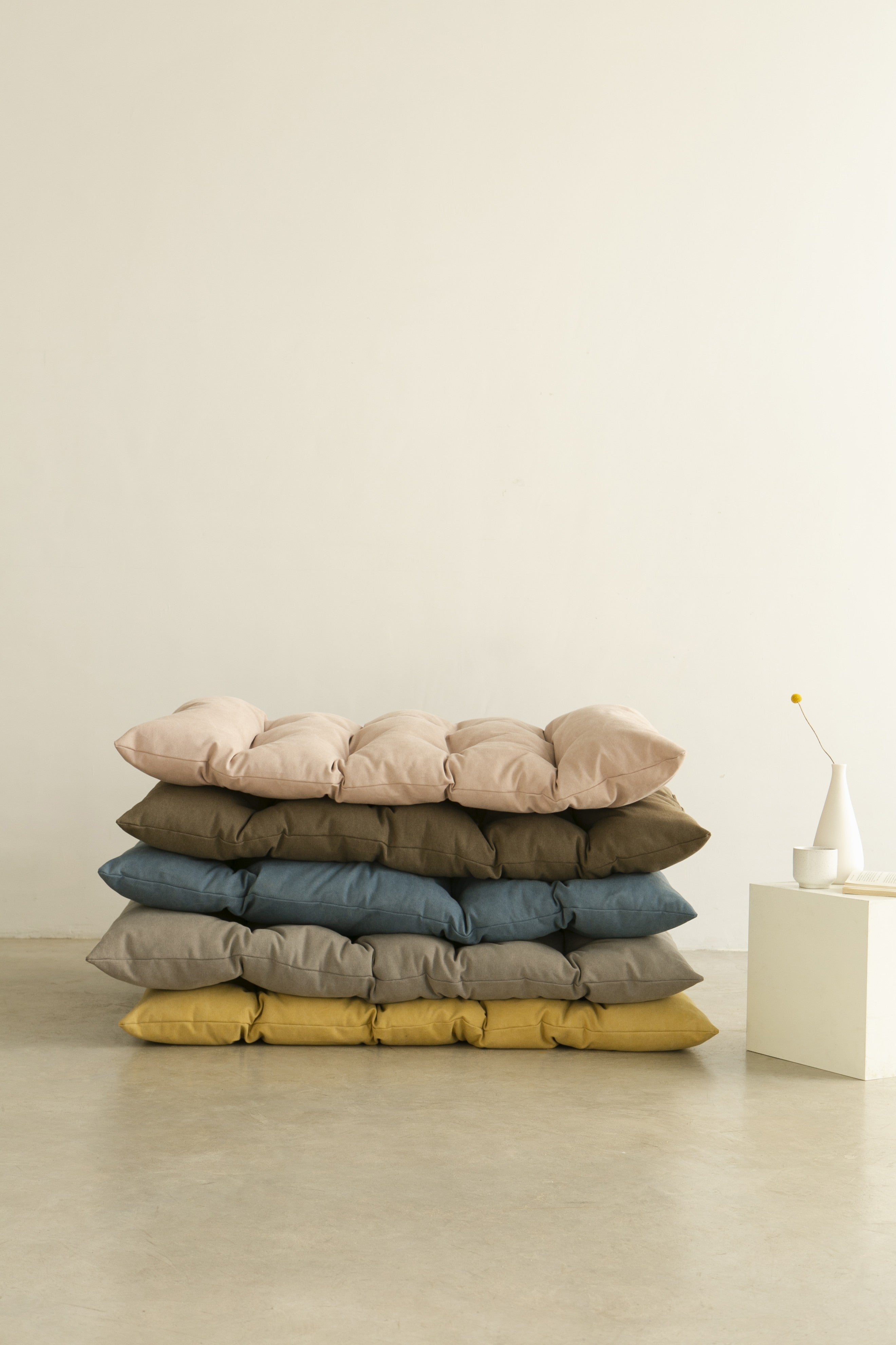 Colchón Futon de suelo taupe
