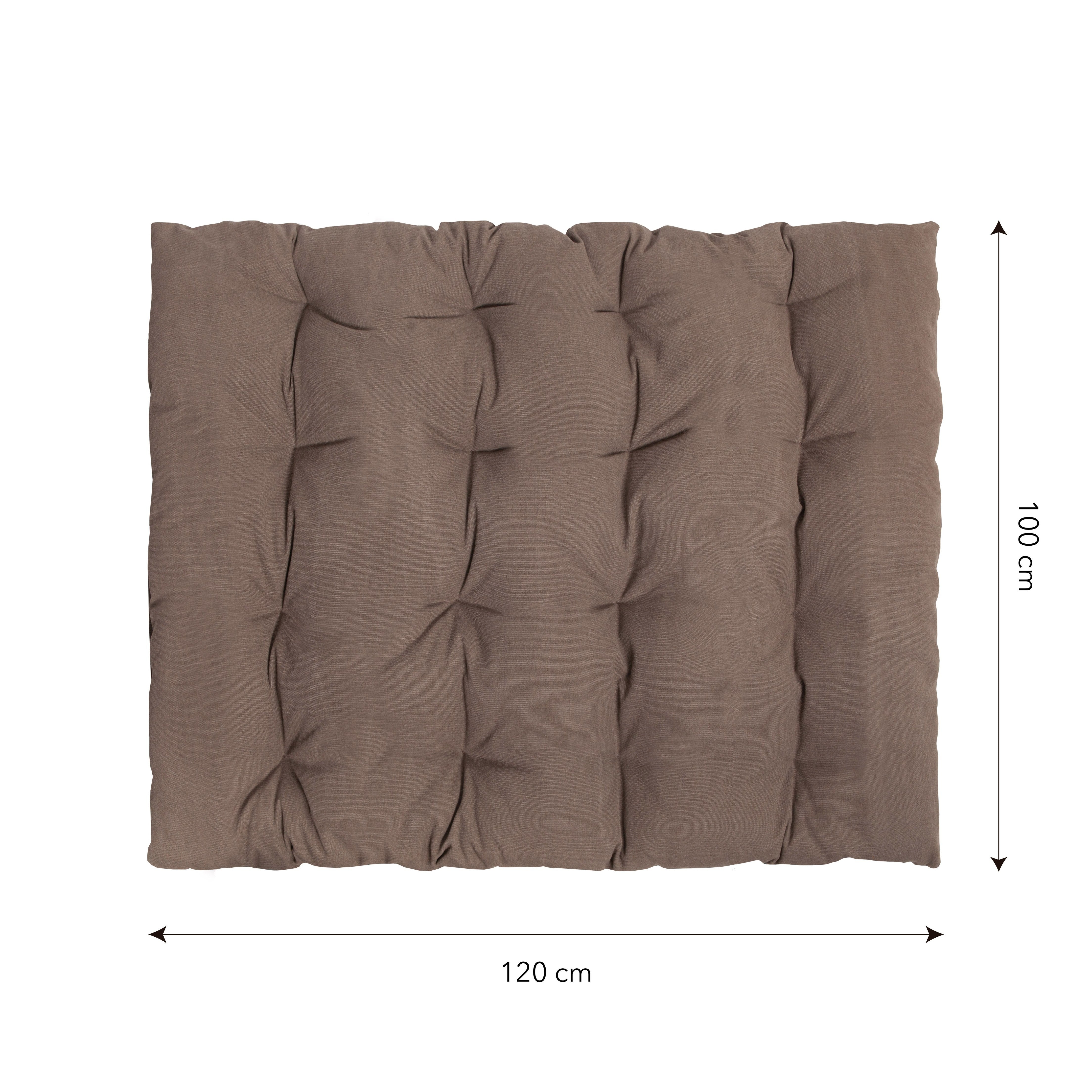 Colchón Futon de suelo marron