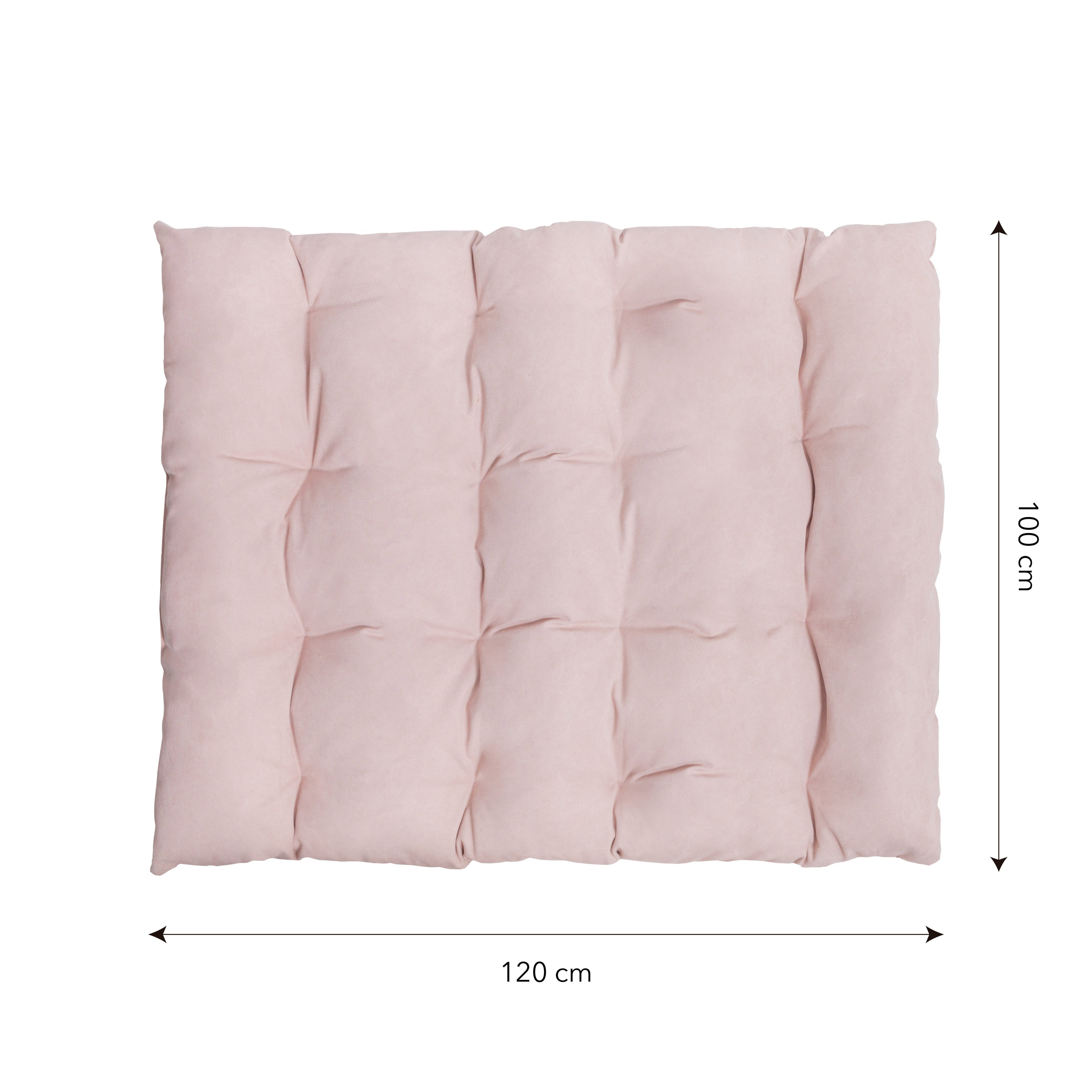 Colchón Futon de suelo rosa
