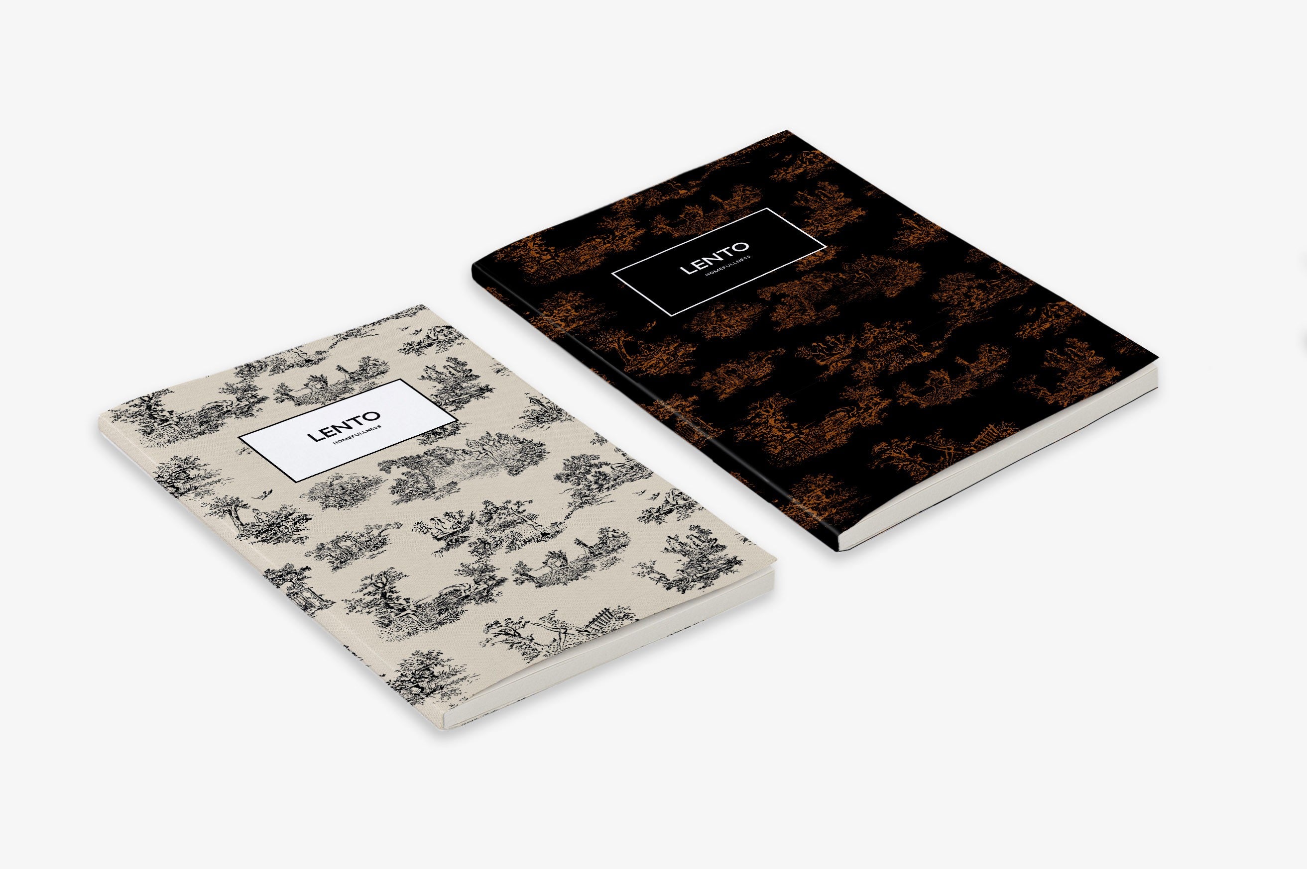 Set Note Book Toile de Yogui