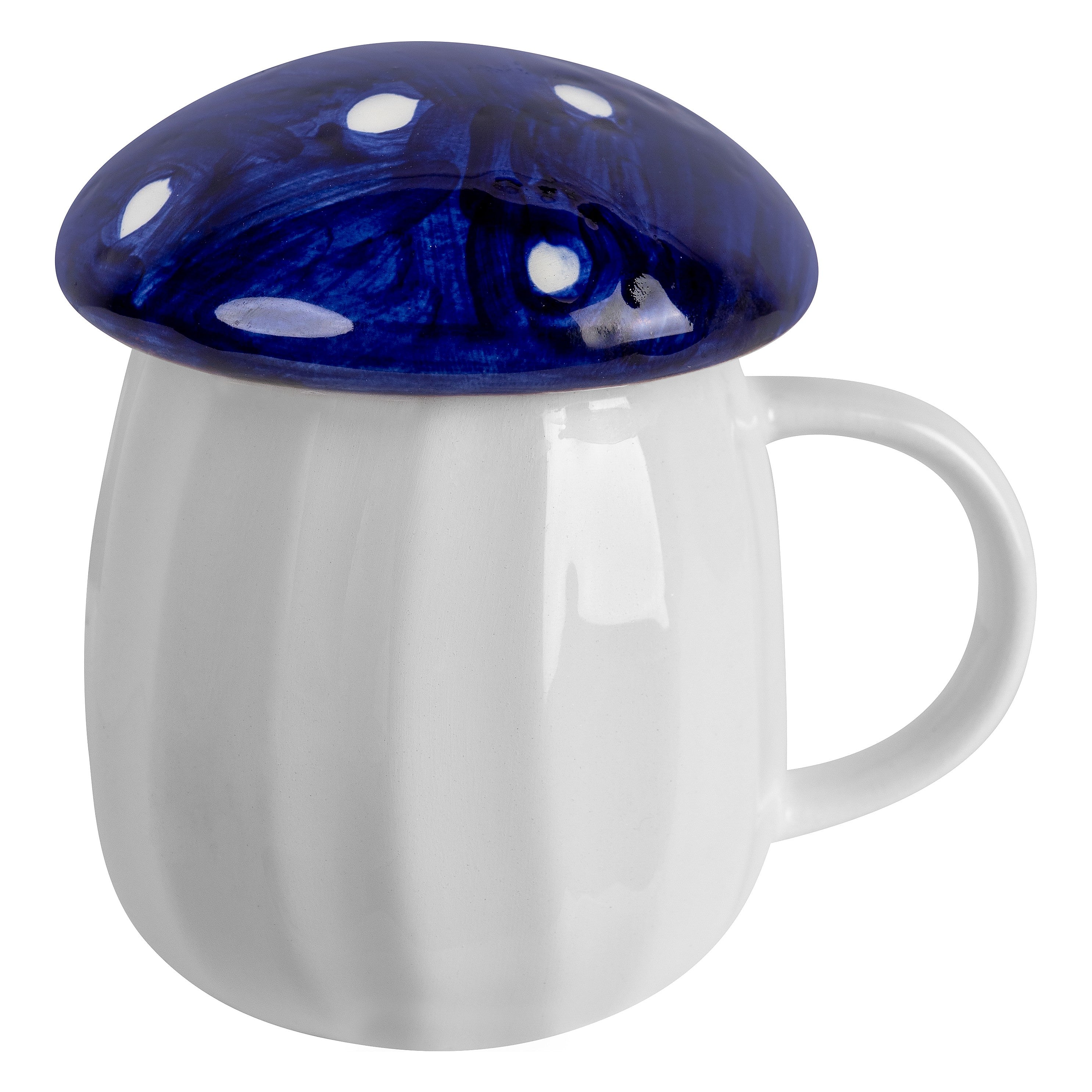 Mushroom Mug Blue