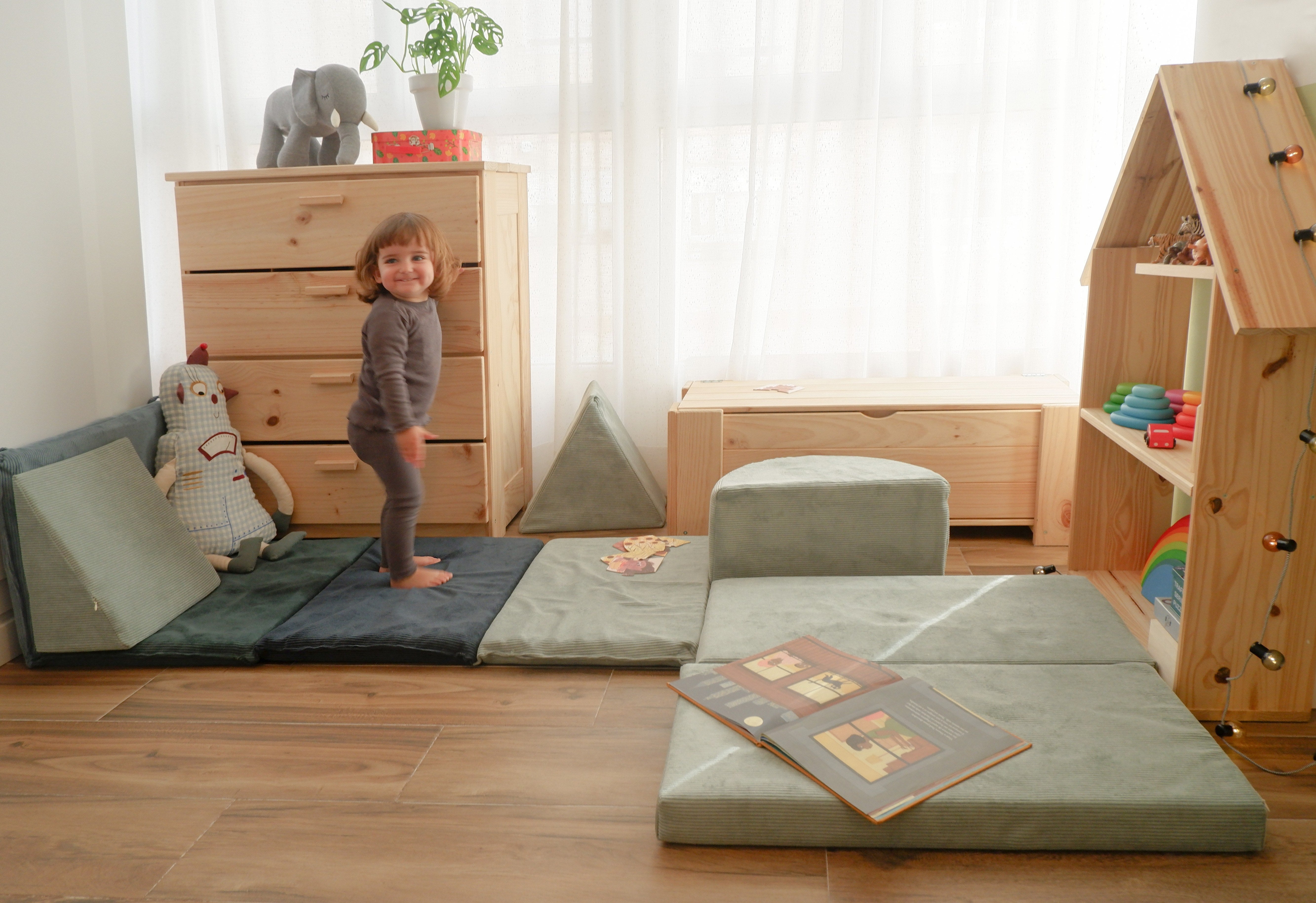 Colchoneta Plegable Estilo Montessori (Moonrise)