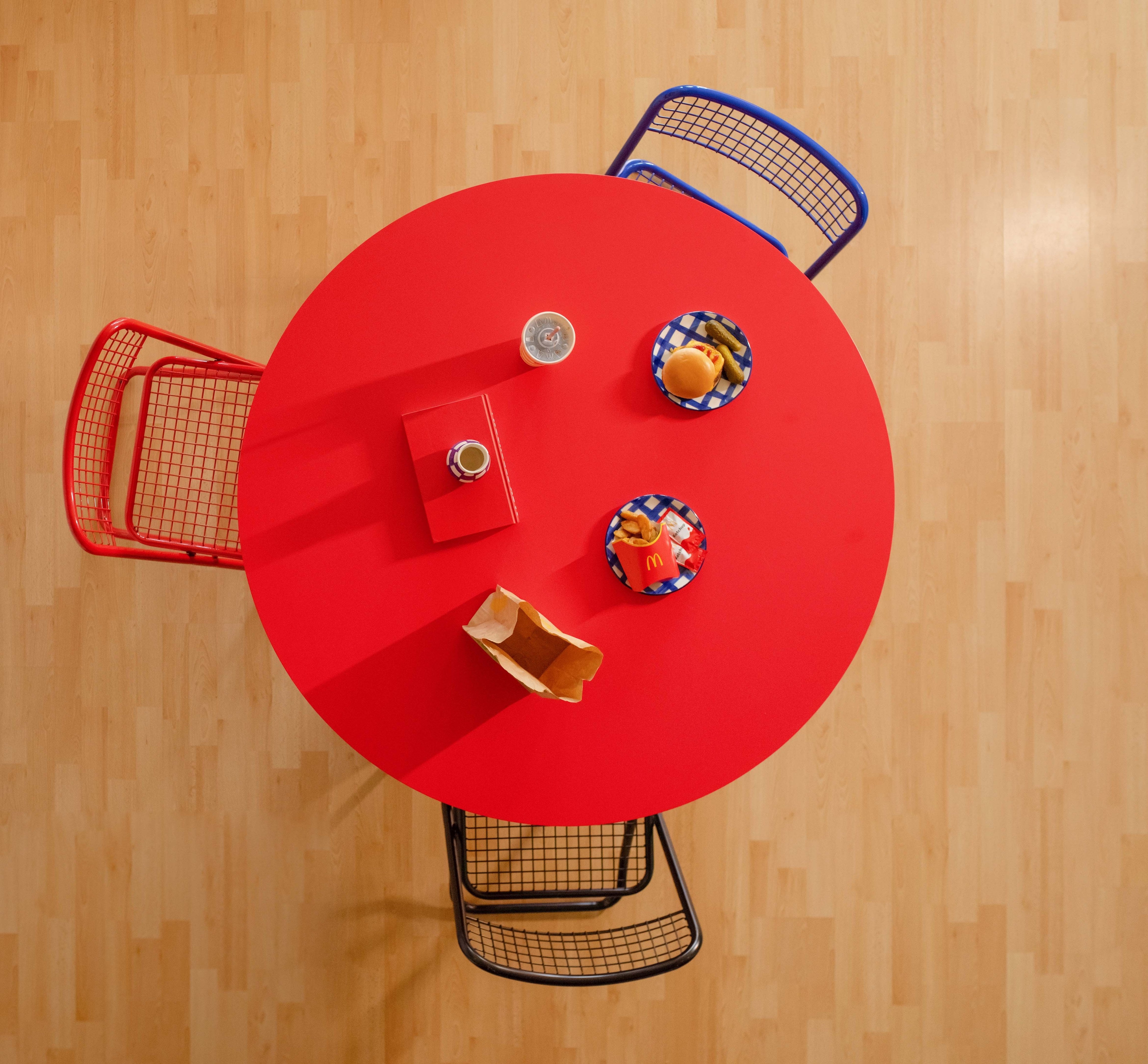 Mesa redonda comedor Matilda Flame 120