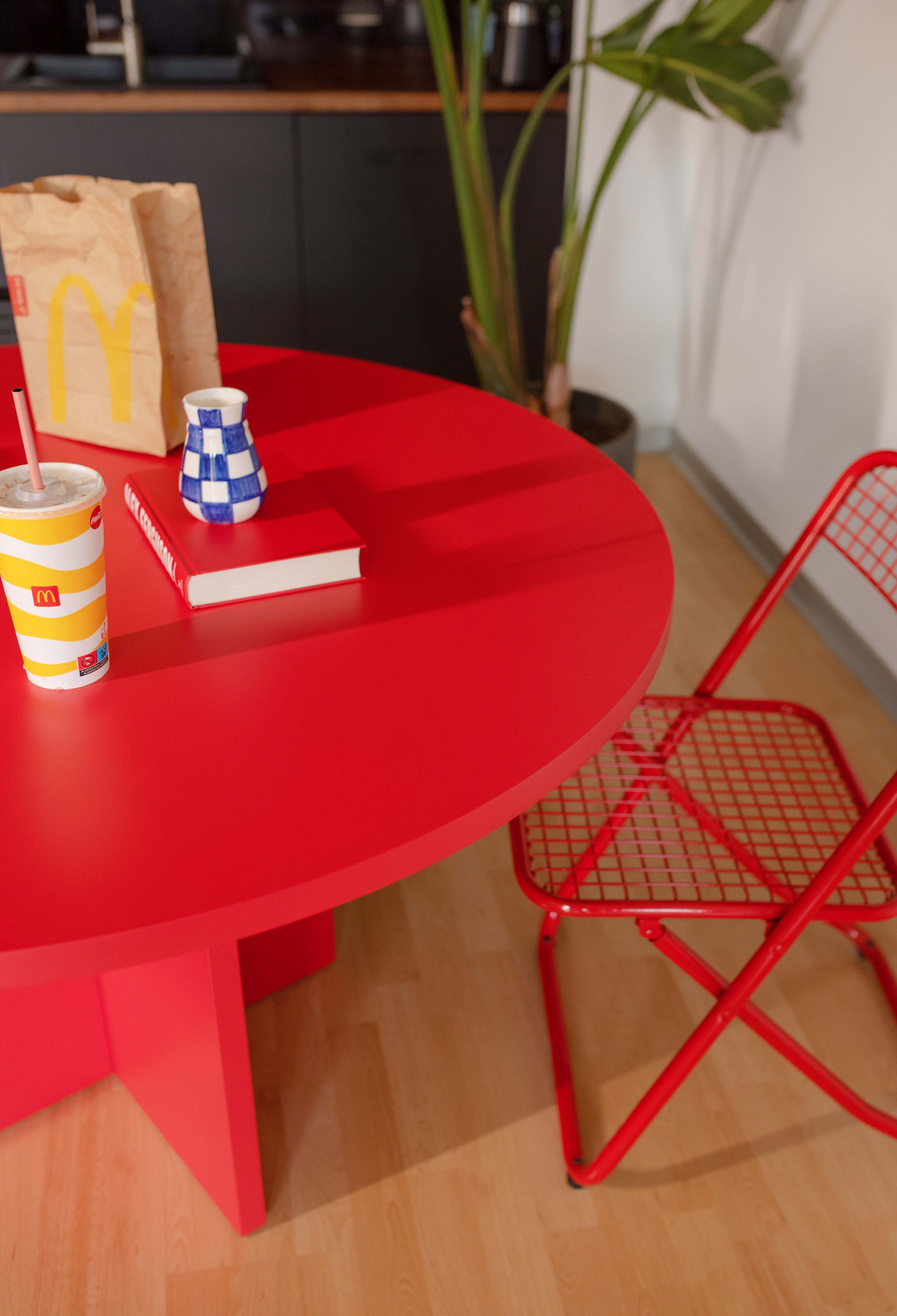 Mesa redonda comedor Matilda Flame 120