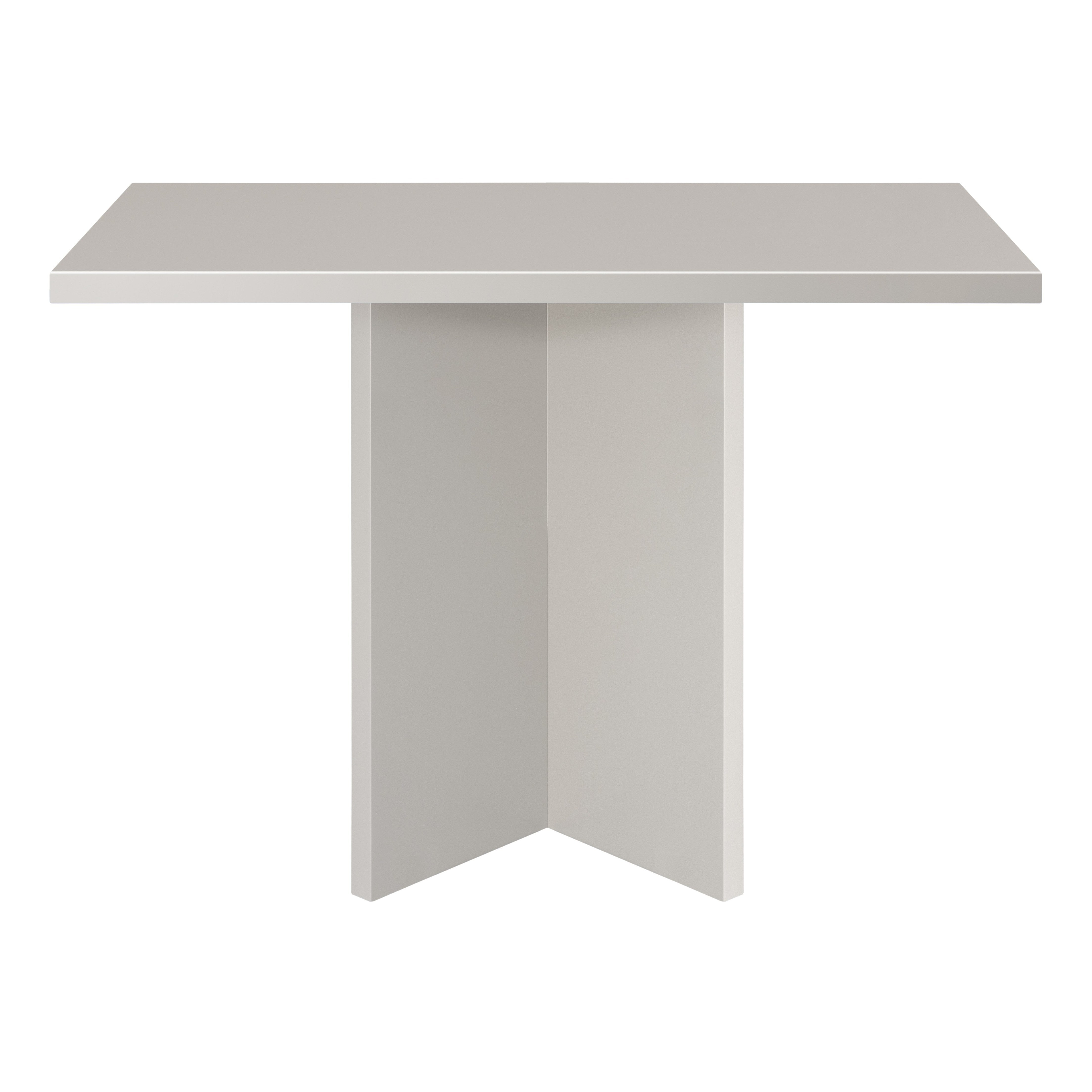 Mesa de comedor cuadrada Matilda Taupe 100x100