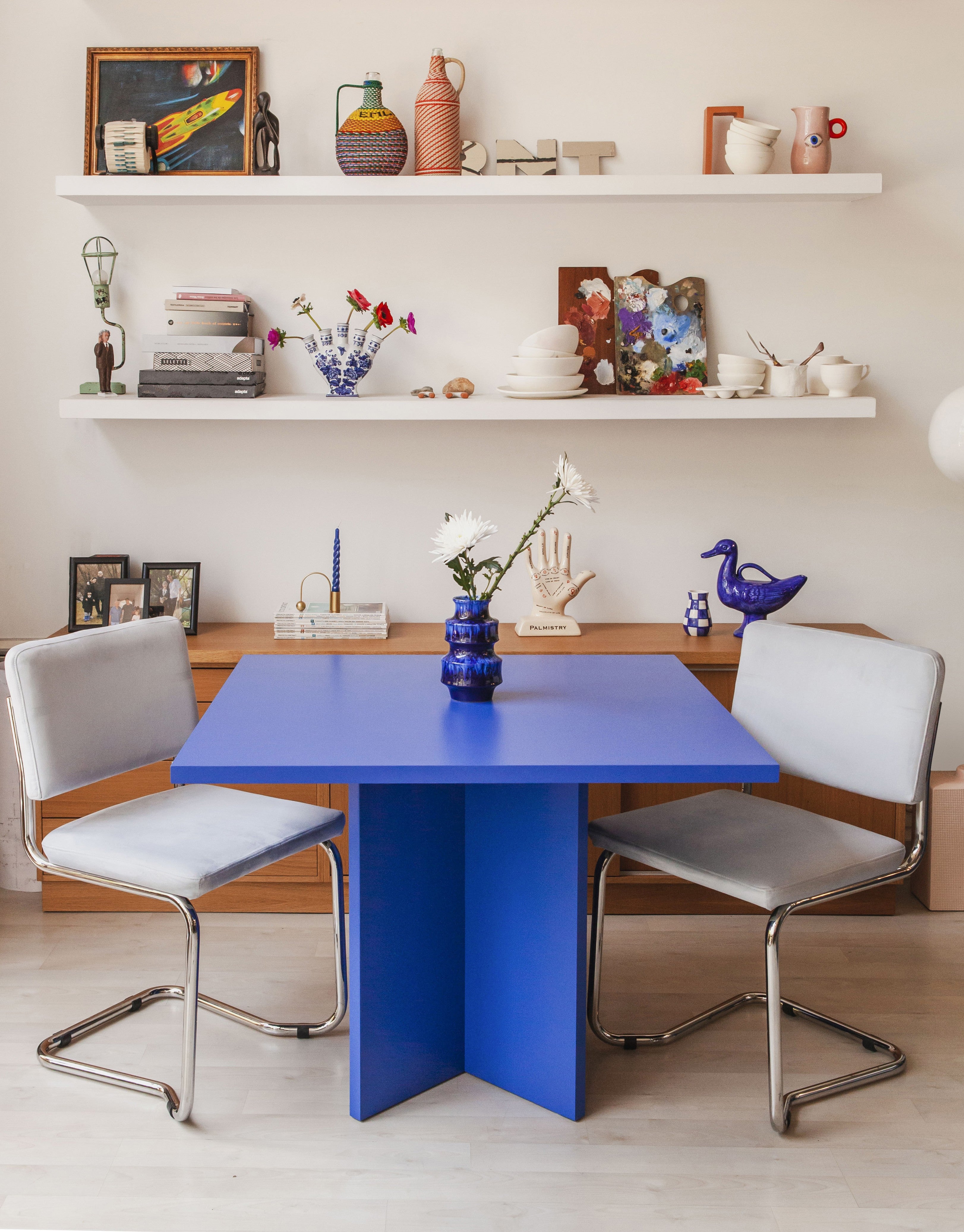 Mesa de comedor cuadrada Matilda Pruss 100x100