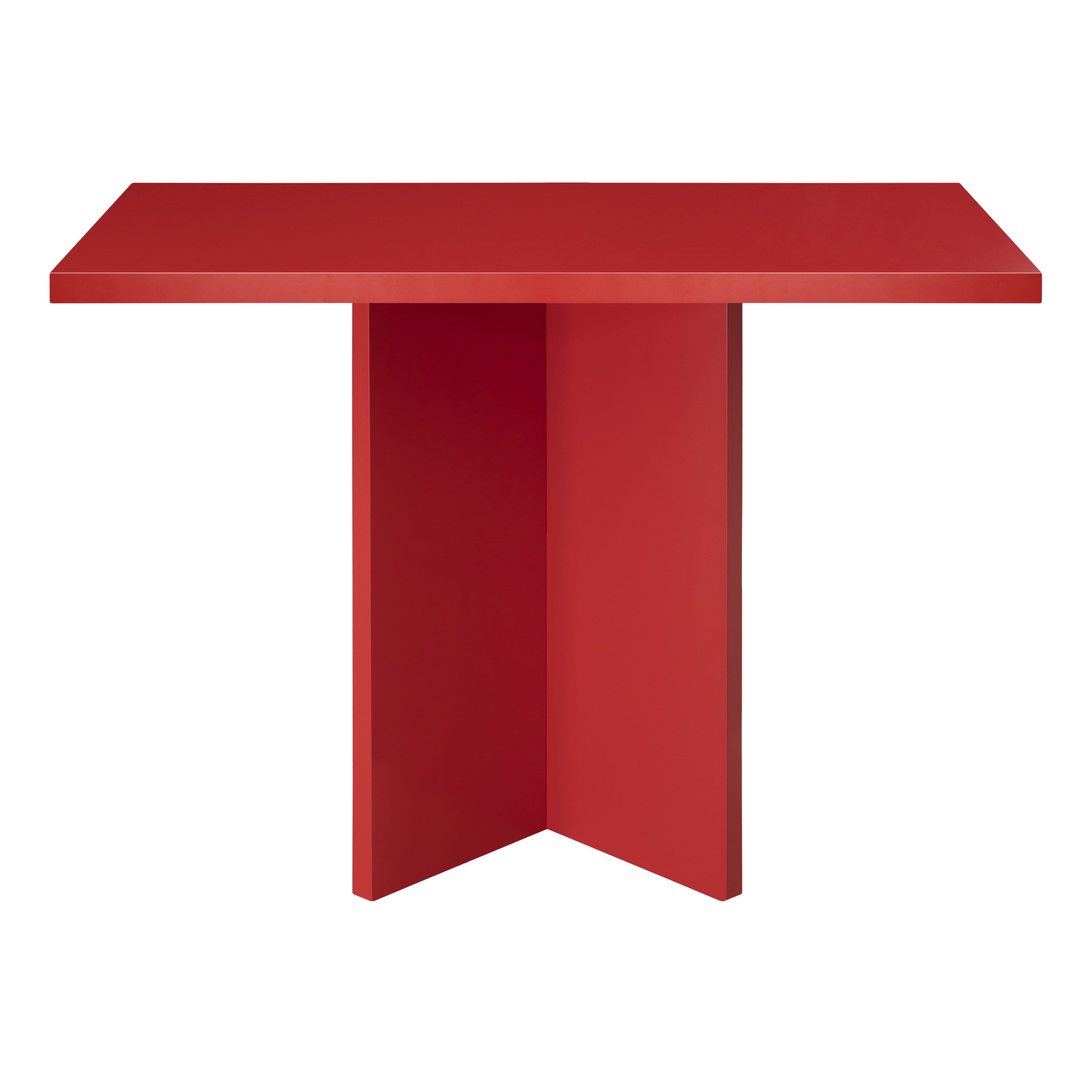 Mesa de comedor cuadrada Matilda Flame 100x100