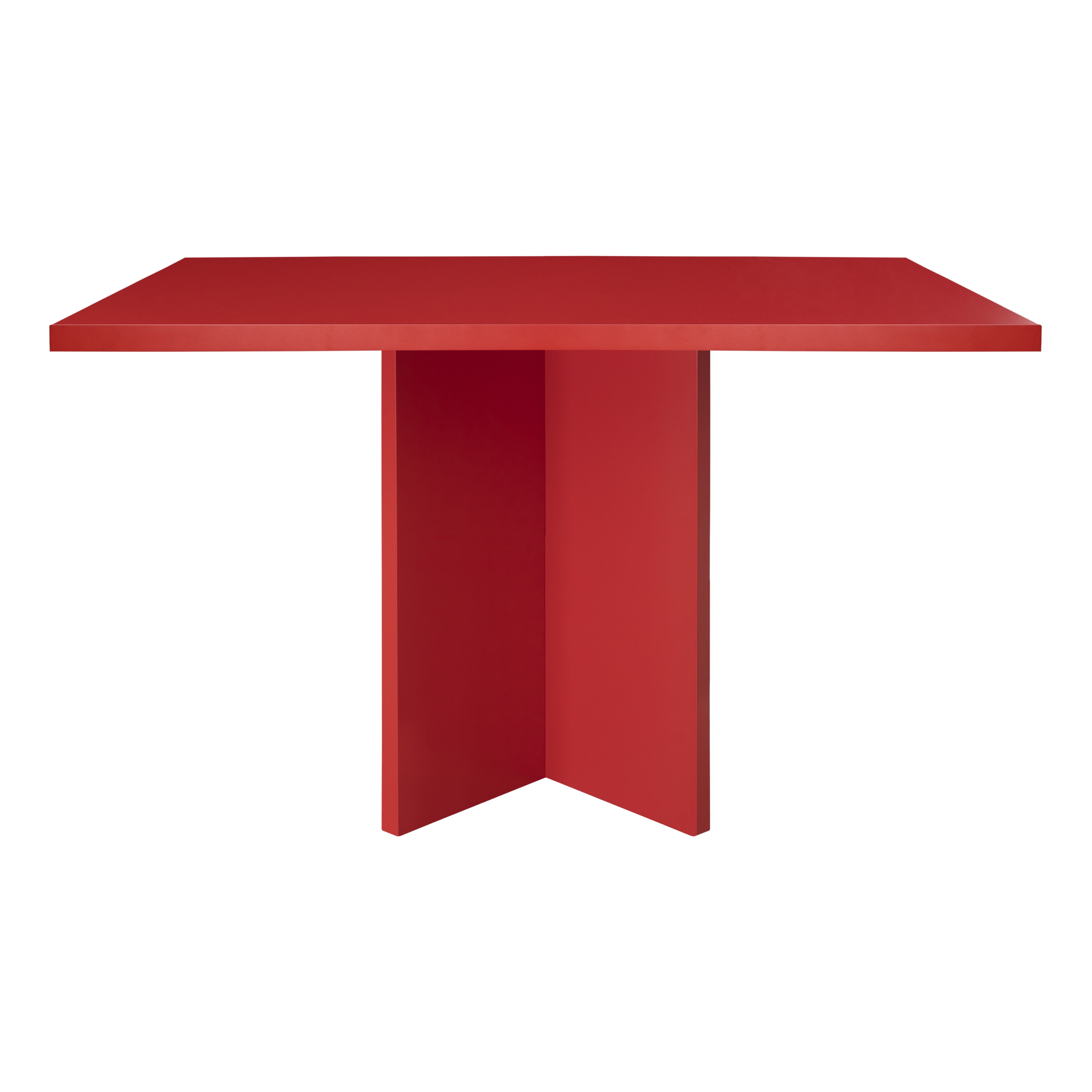 Mesa de comedor rectangular Matilda Flame 120x90