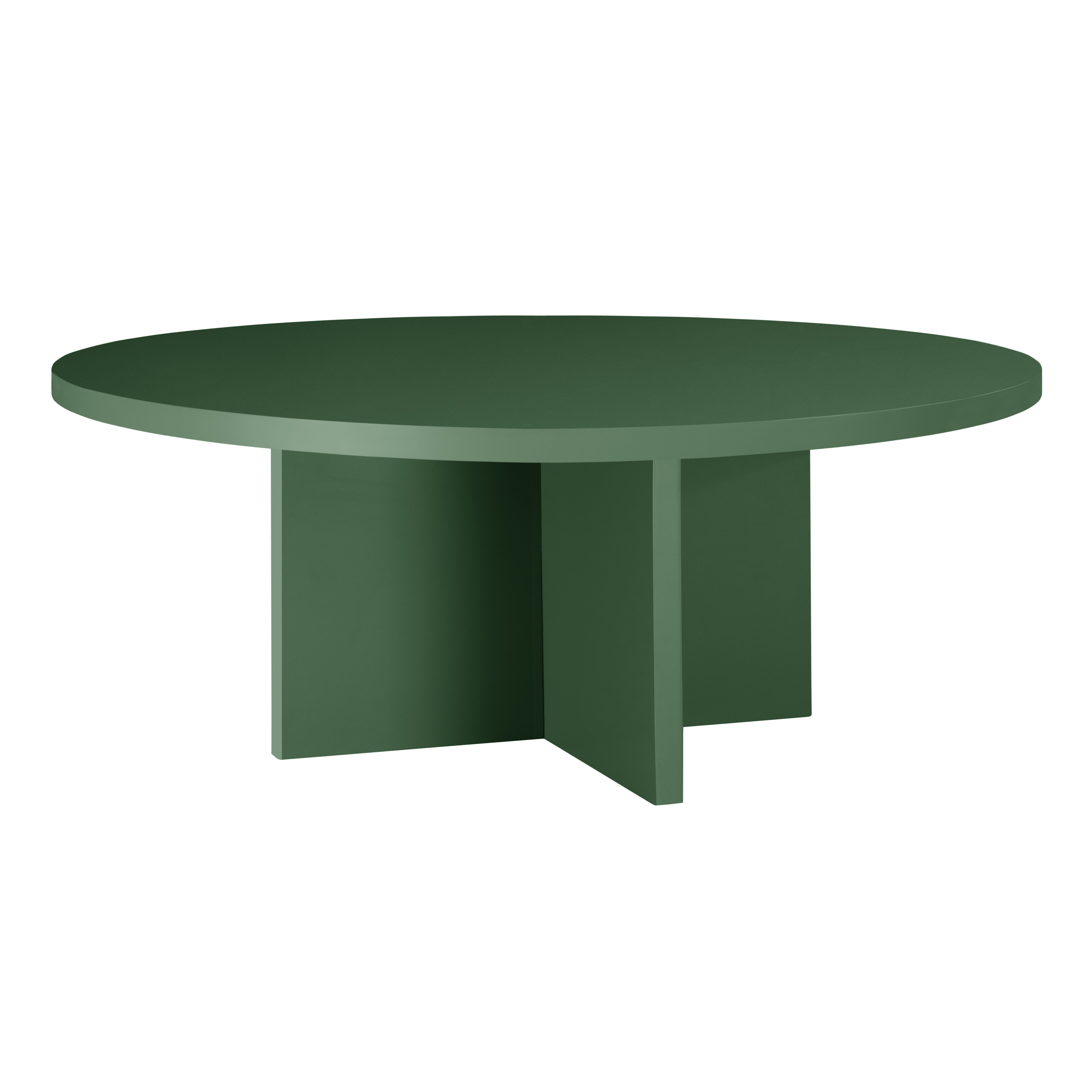 Mesa baja redonda Pausa Cedar 100
