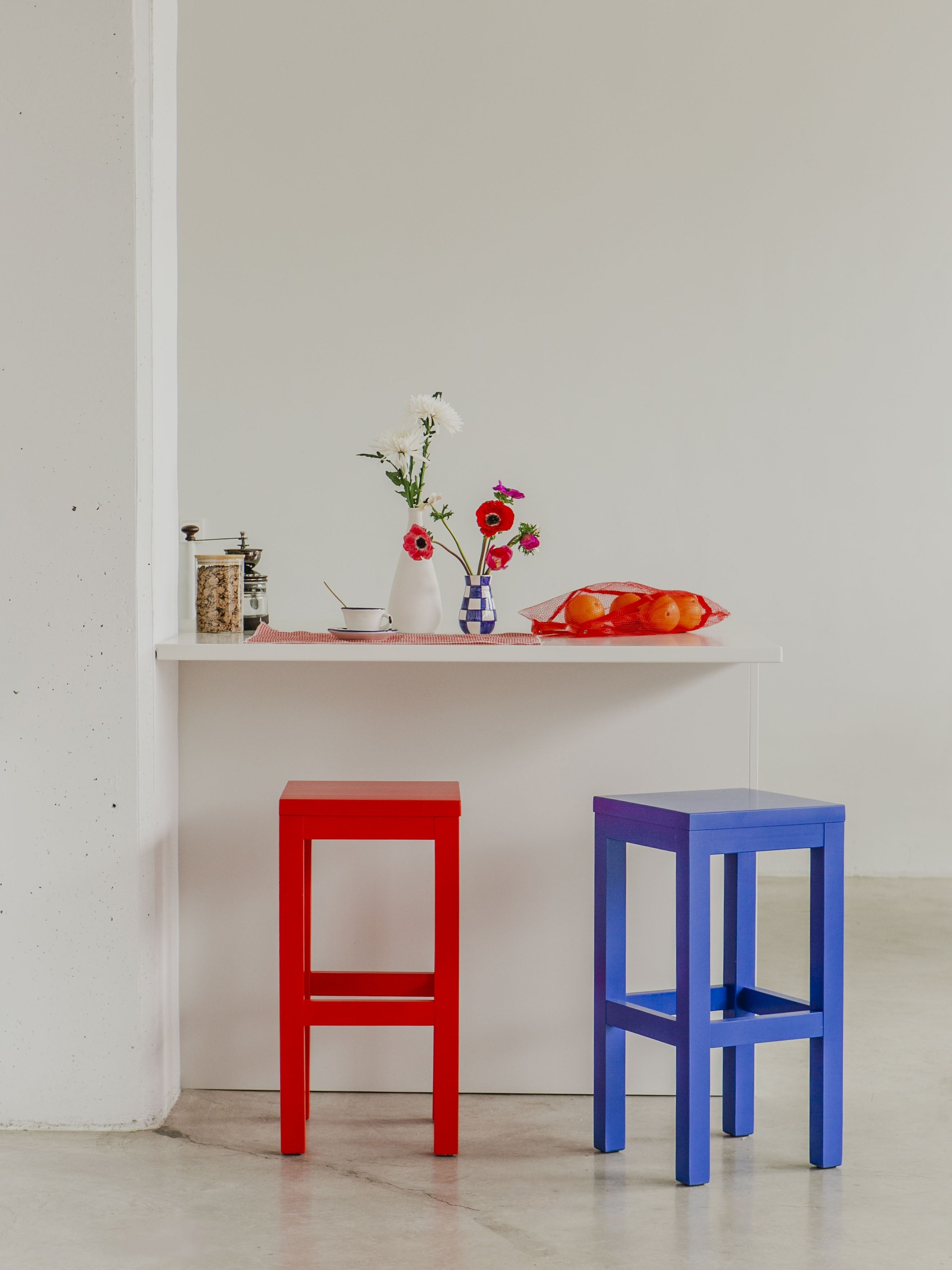 Taburete kitchen Axel  Flame