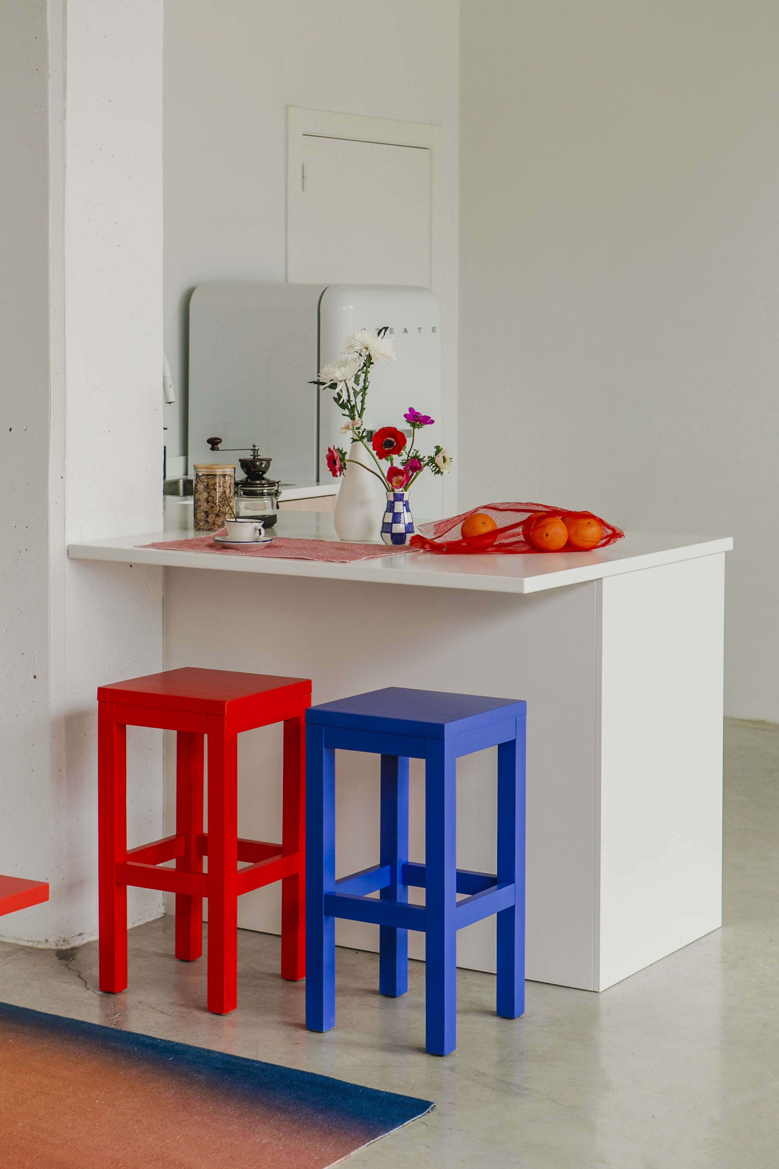 Taburete kitchen Axel  Flame